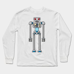 Pixel Robot 166 Long Sleeve T-Shirt